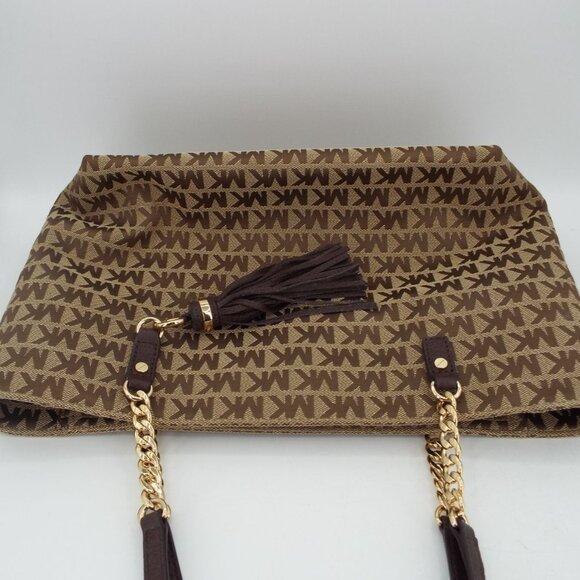 MICHAEL Michael Kors Jet Set Tassel Chain Tote Bag New/Detached Tag - Picture 5 of 14